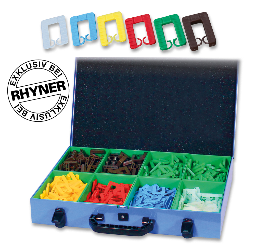 RHYNER Schiftplättli Set im Koffer