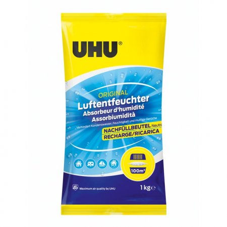 UHU Luftentfeuchter Nachfüllbeutel 1000g