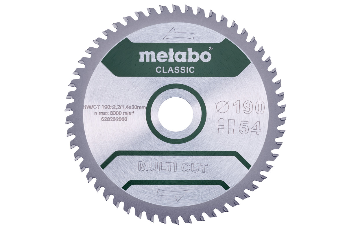 Metabo Kreissägeblatt MCC 160x20mm 42FZ/TZ
