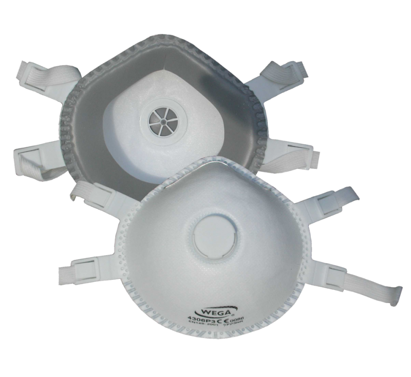 Wega P3 Atemschutz Einwegmaske 5 ST