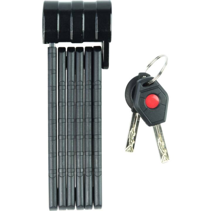 Burgwächter Zylinder-Faltschloss Black