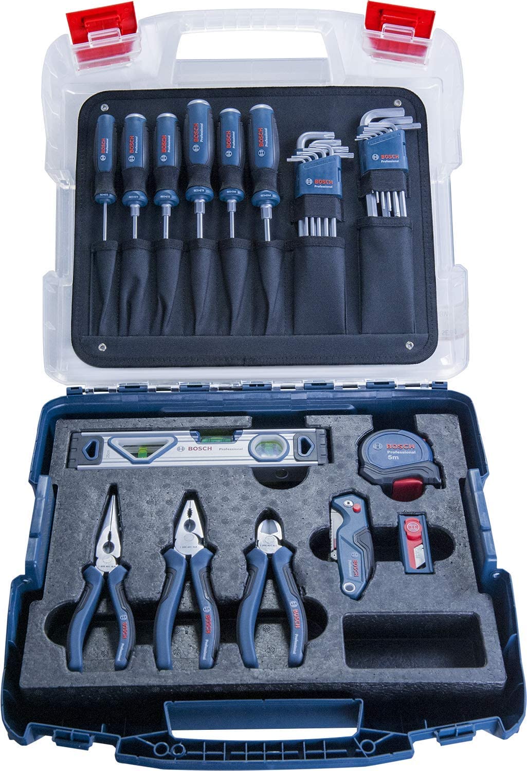 Bosch Professional Handwerkzeug Set 40-teilig