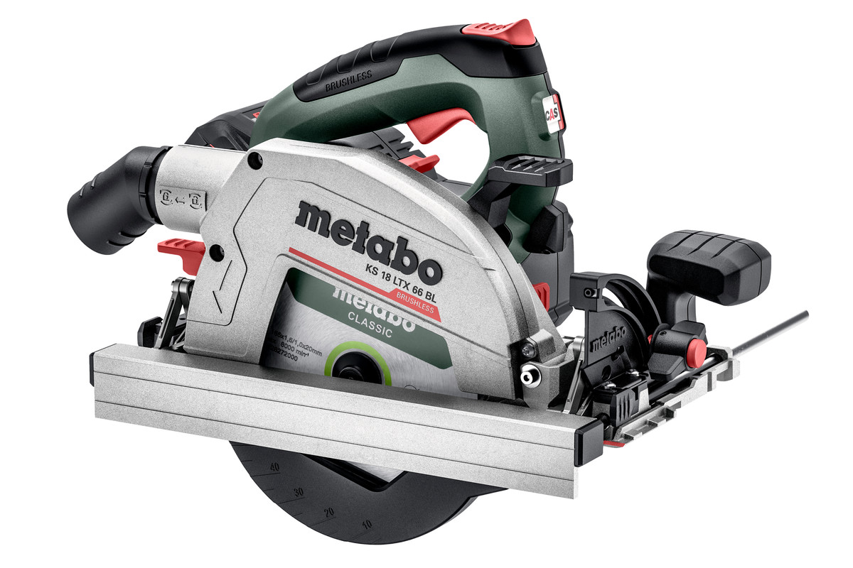 Metabo Akku-Handkreissäge KS 18 LTX 66 BL Set