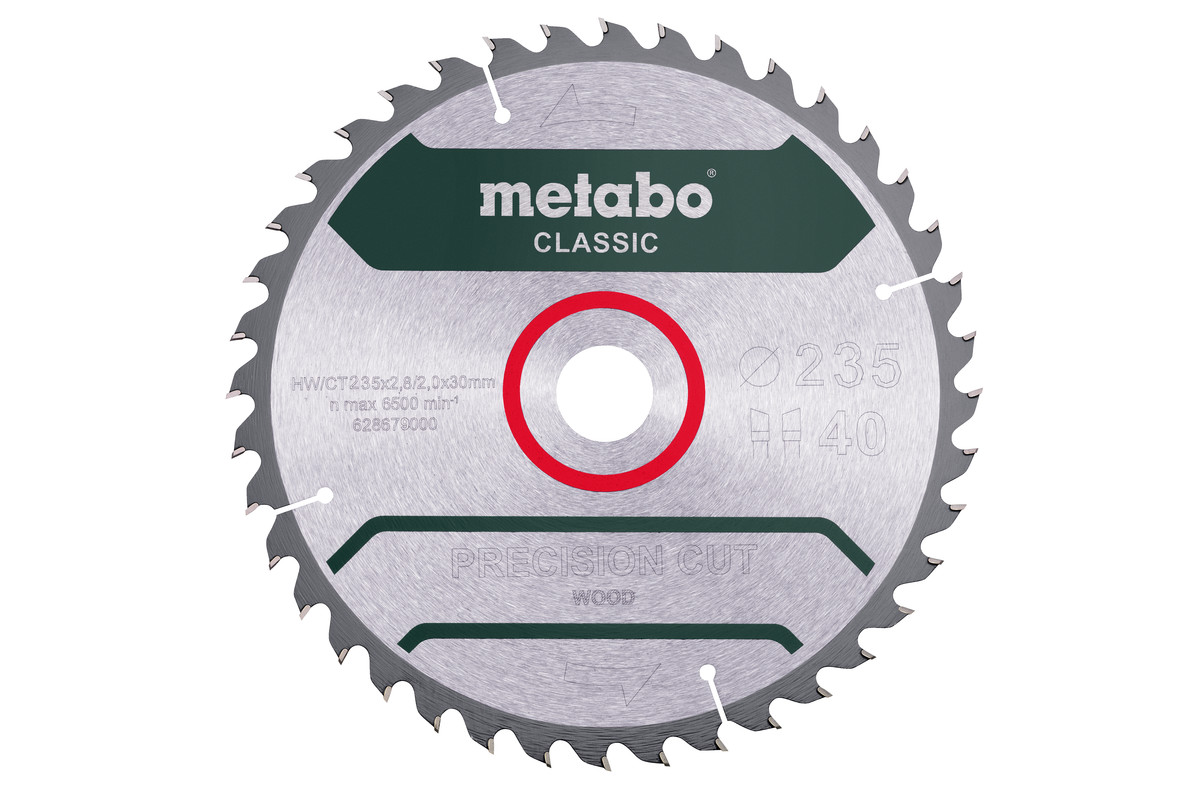 Metabo Kreissägeblatt PCC 235x30mm Z40