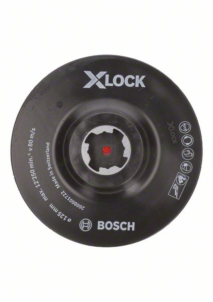 Bosch PRO Stützteller X-Lock mit Klett 125mm