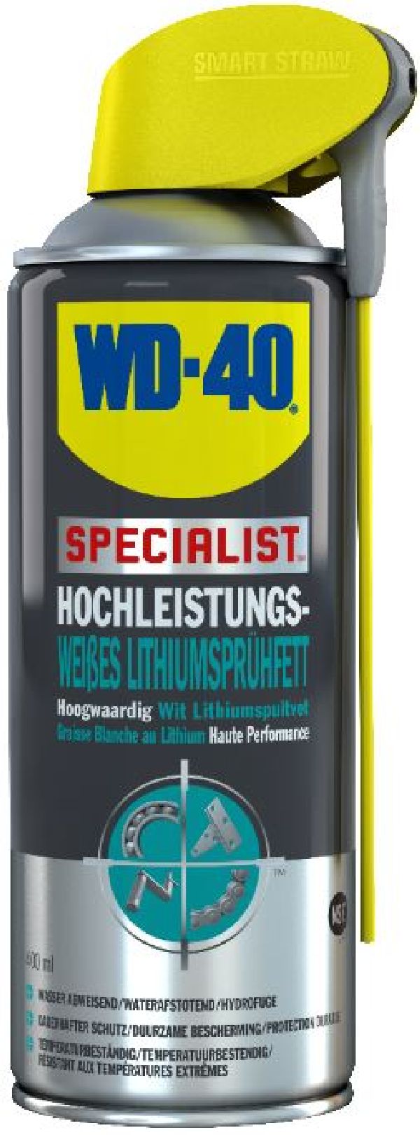 WD-40 Weisses Lithiumsprühfett 400ml