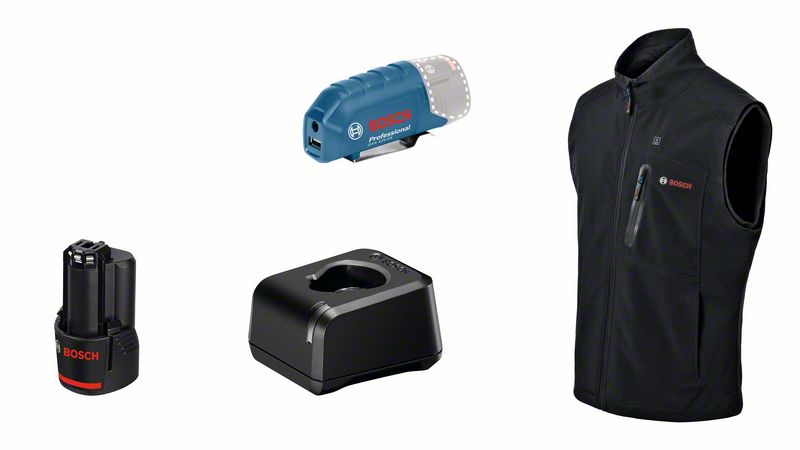 Bosch Heiz-Gilet GHV 12+18V Set Gr. XL