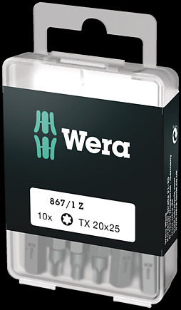 Wera TX 10  Bit Box 10-tlg.