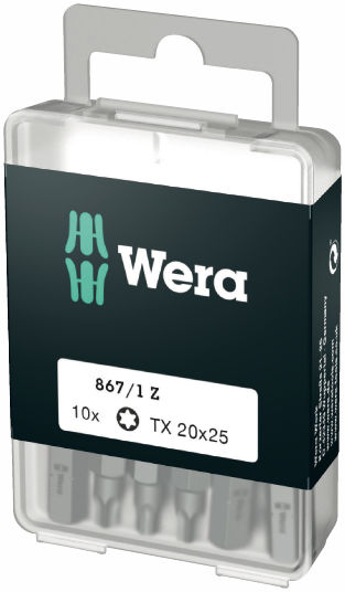 Wera TX 20 Bit Box 10-tlg