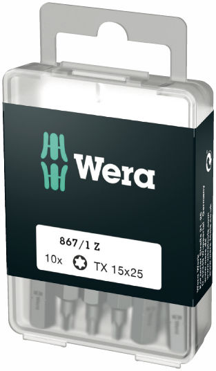 Wera Bit TX15 10-tlg.