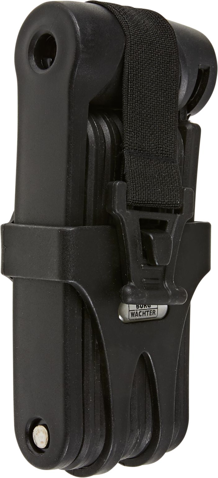 Burgwächter Zylinder-Faltschloss Black