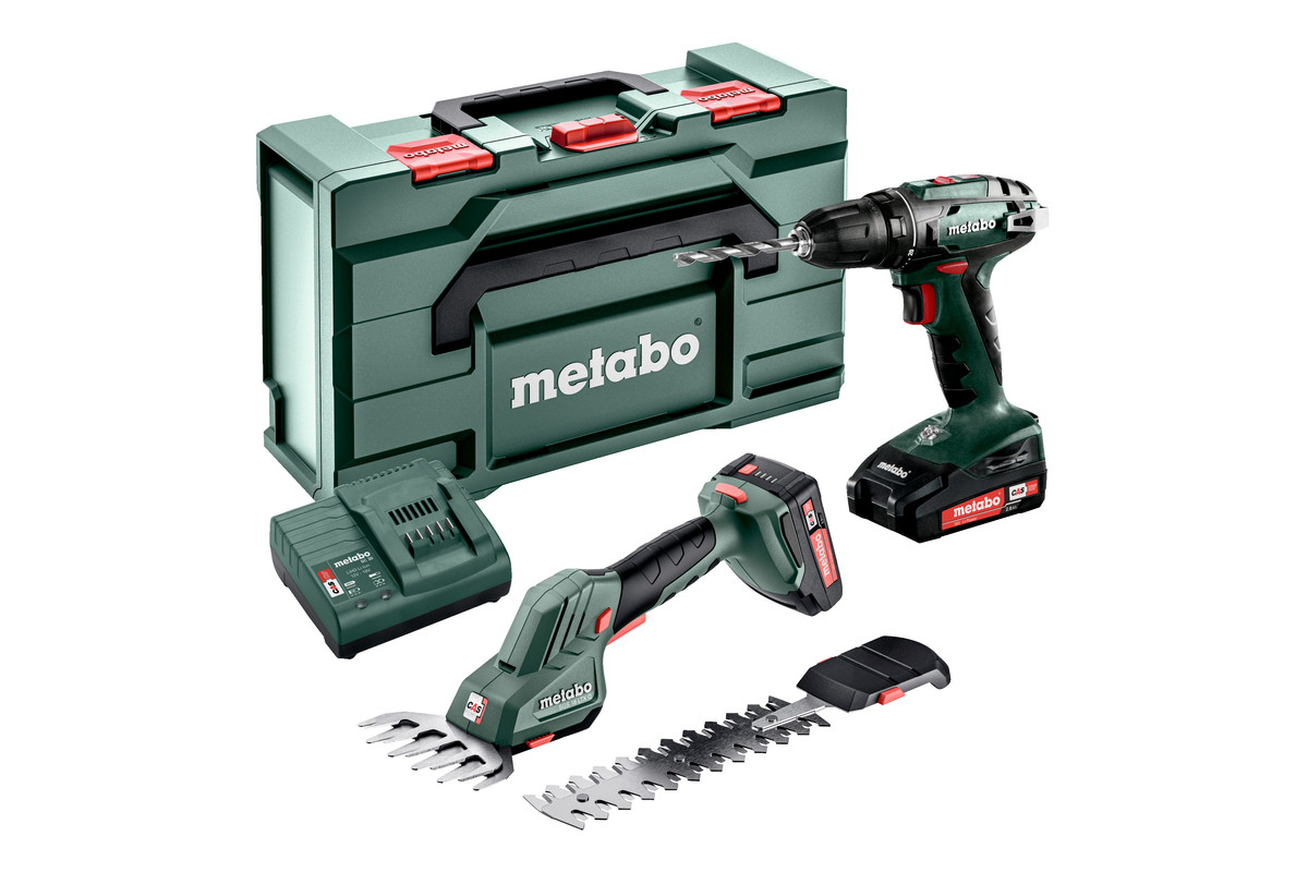 Metabo Akku-Grasschere SGS 18 LTX Q Set