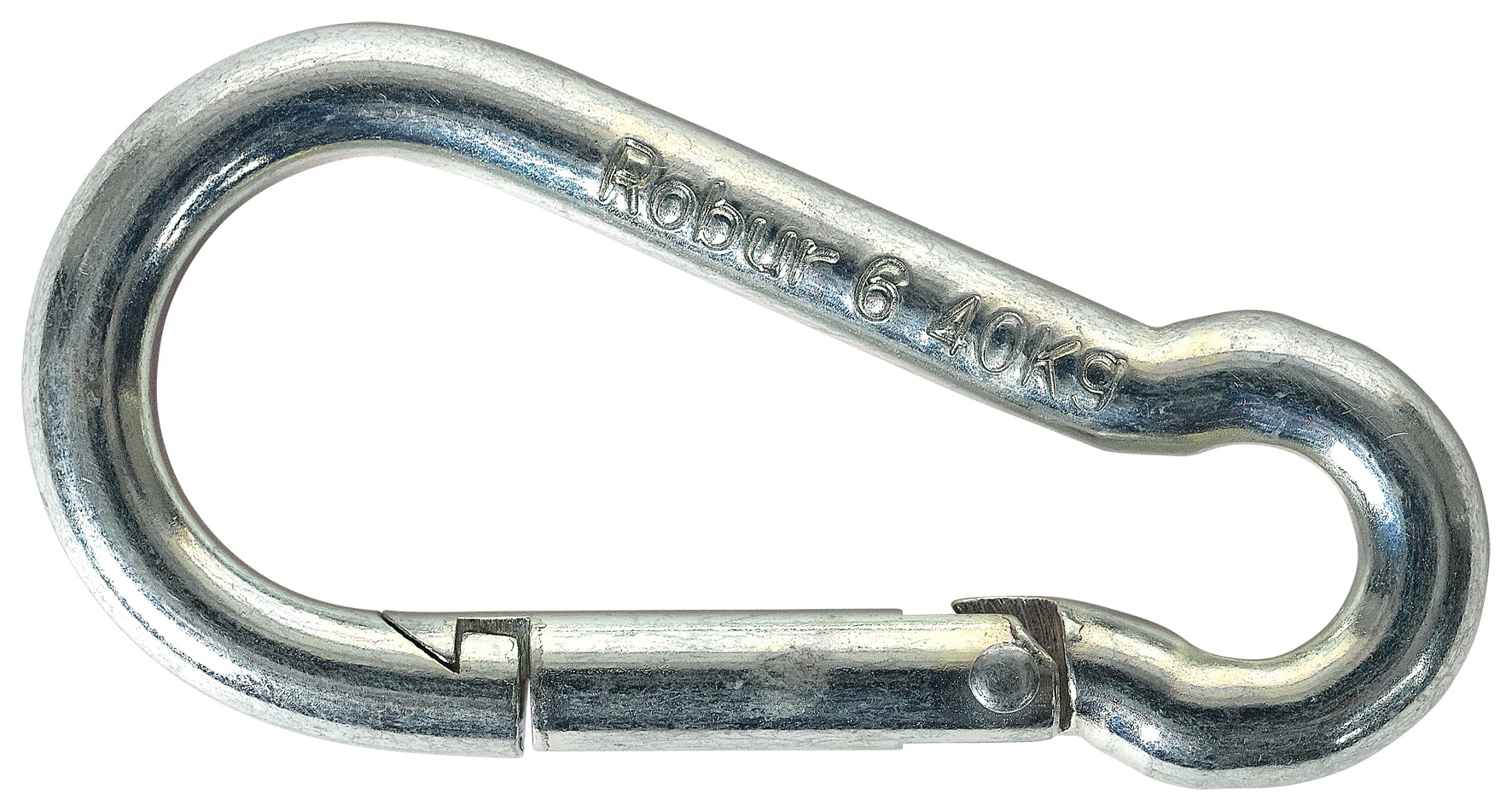 Feuerwehrkarabiner, 60mm, 40kg