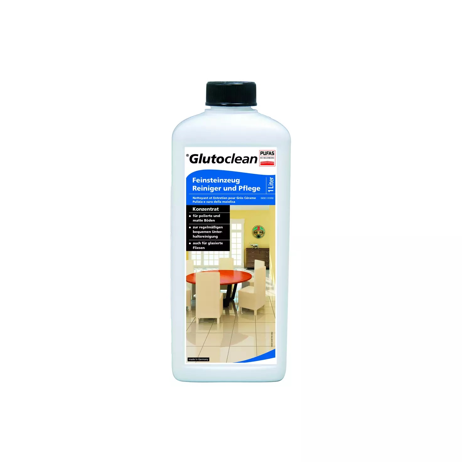 Glutoclean Feinsteinzeug Reiniger, 1 l