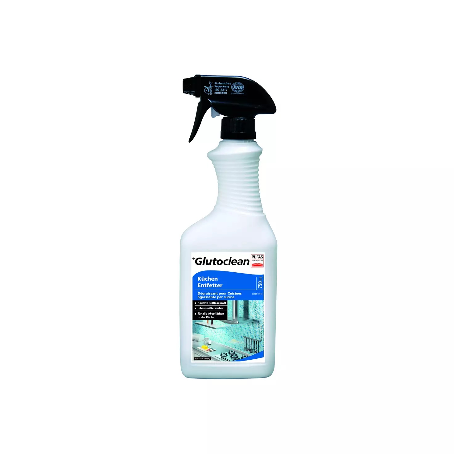 Glutoclean Küchen Entfetter, 750ml
