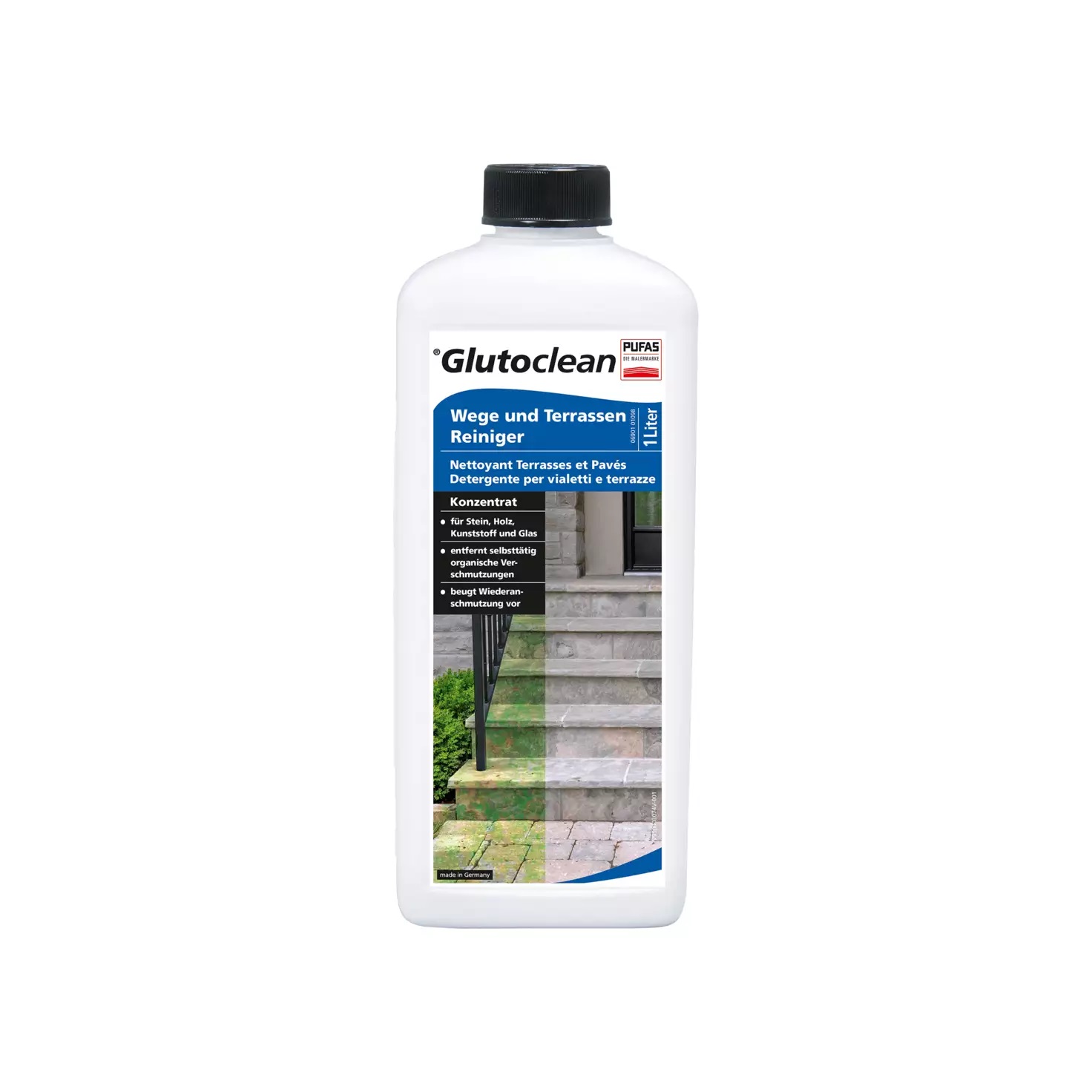 Glutoclean Wege und Terrassen Reiniger, 1 l