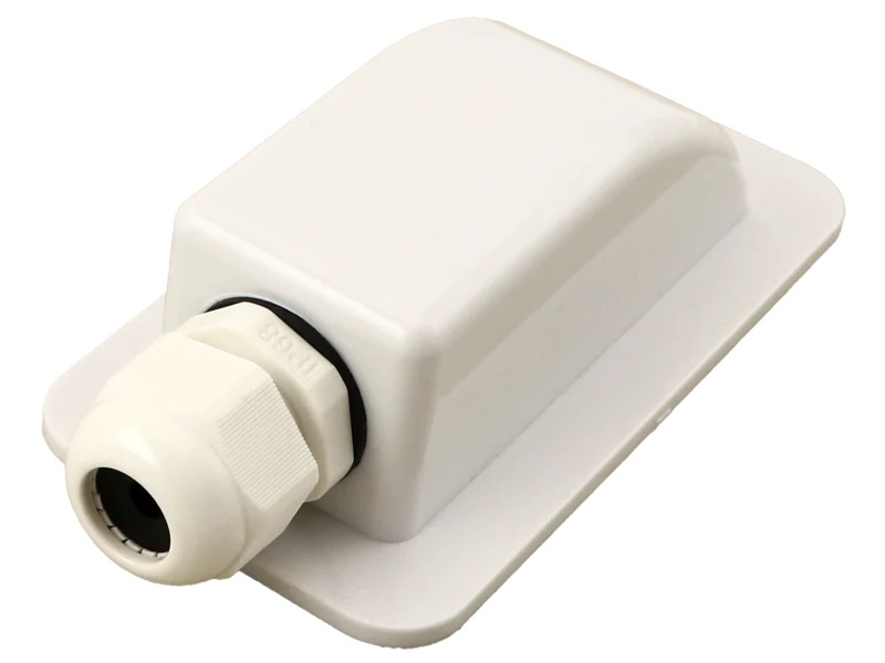 Dachdurchführungstülle, weiss