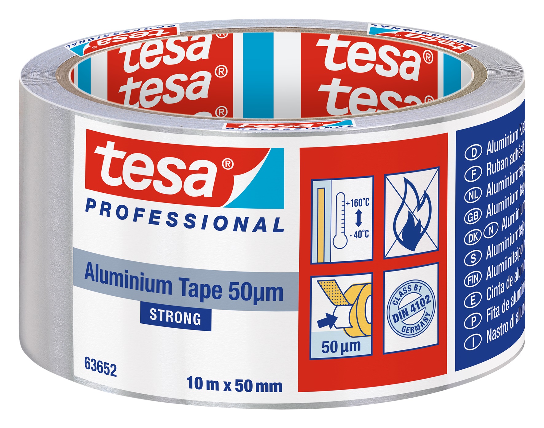 Aluminiumband 50 Âµm 50 mm 10 m