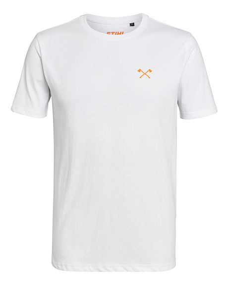 STIHL T-Shirt \"Small Axe\" weiss, Gr. XL