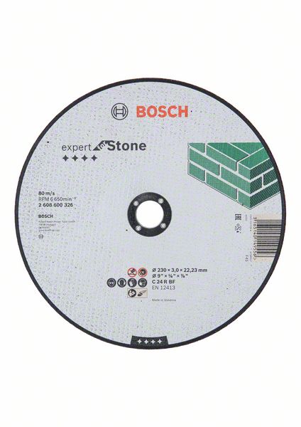 Bosch Trennscheibe 230x3mm f.Stein gera.