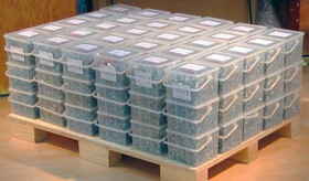 Spanplattenschrauben 6x60 600Stk. im Kessel