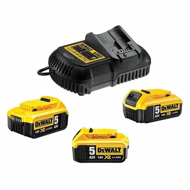 DeWalt 18V Basis-Set 3x5Ah