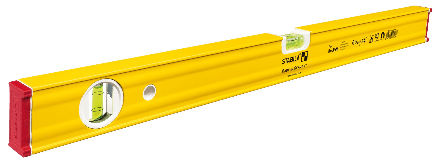 Stabila Wasserwaage 80 ASM, 60cm