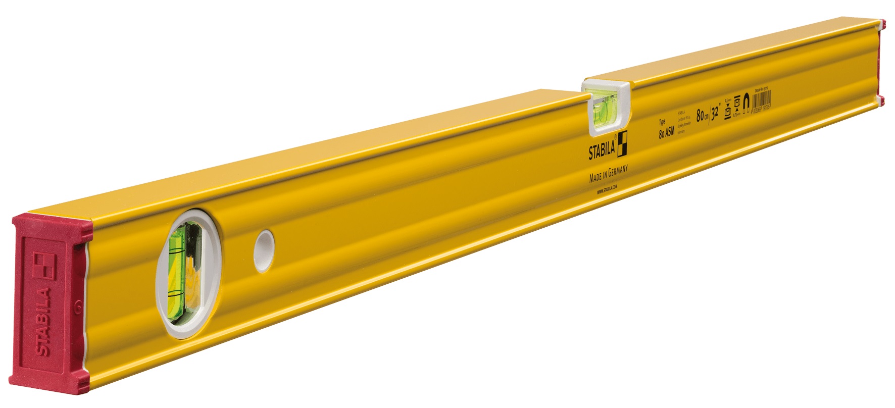 Stabila Wasserwaage 80 ASM, 80cm