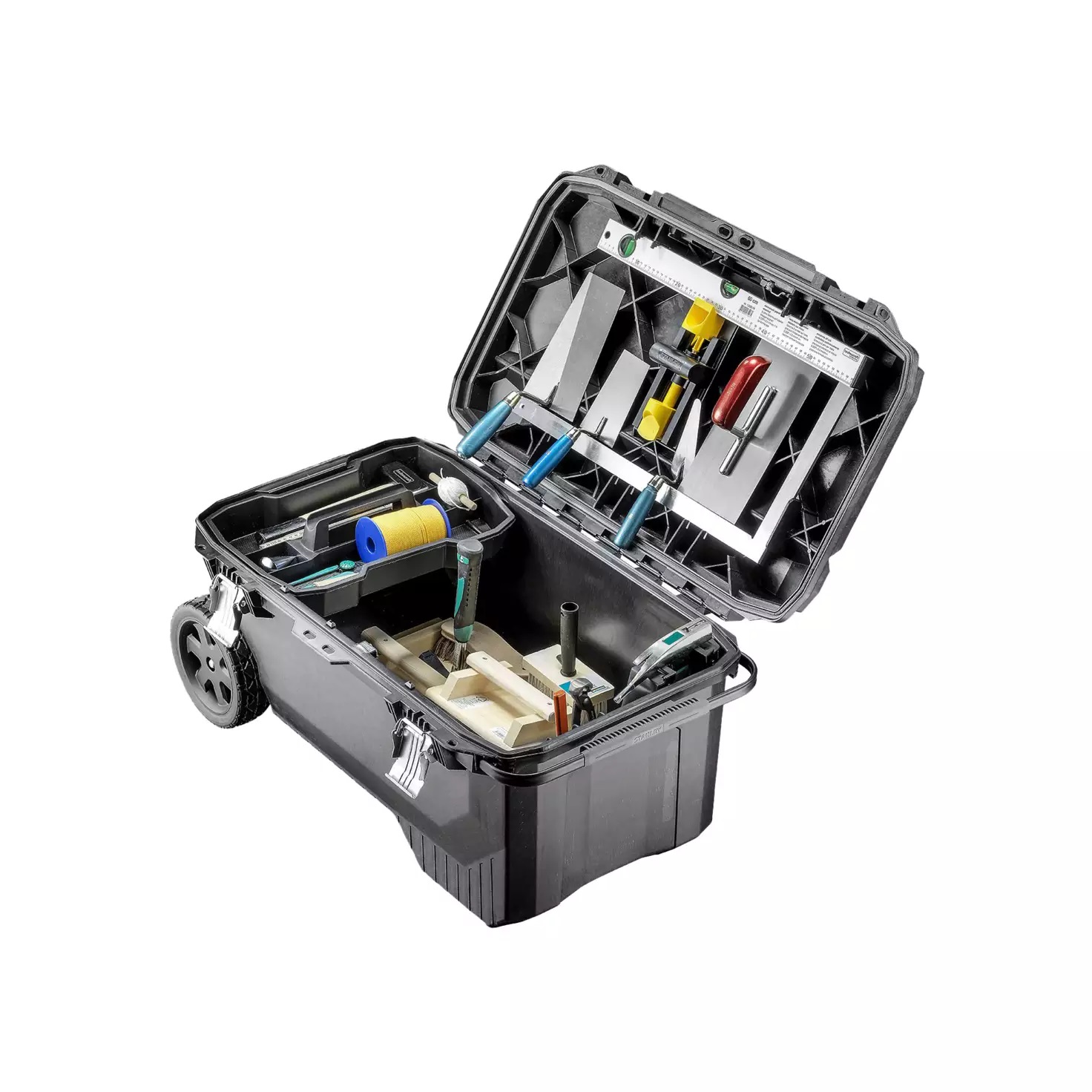 Maurer-Werkzeugkiste Mobil 42-tlg \"Gossau\"