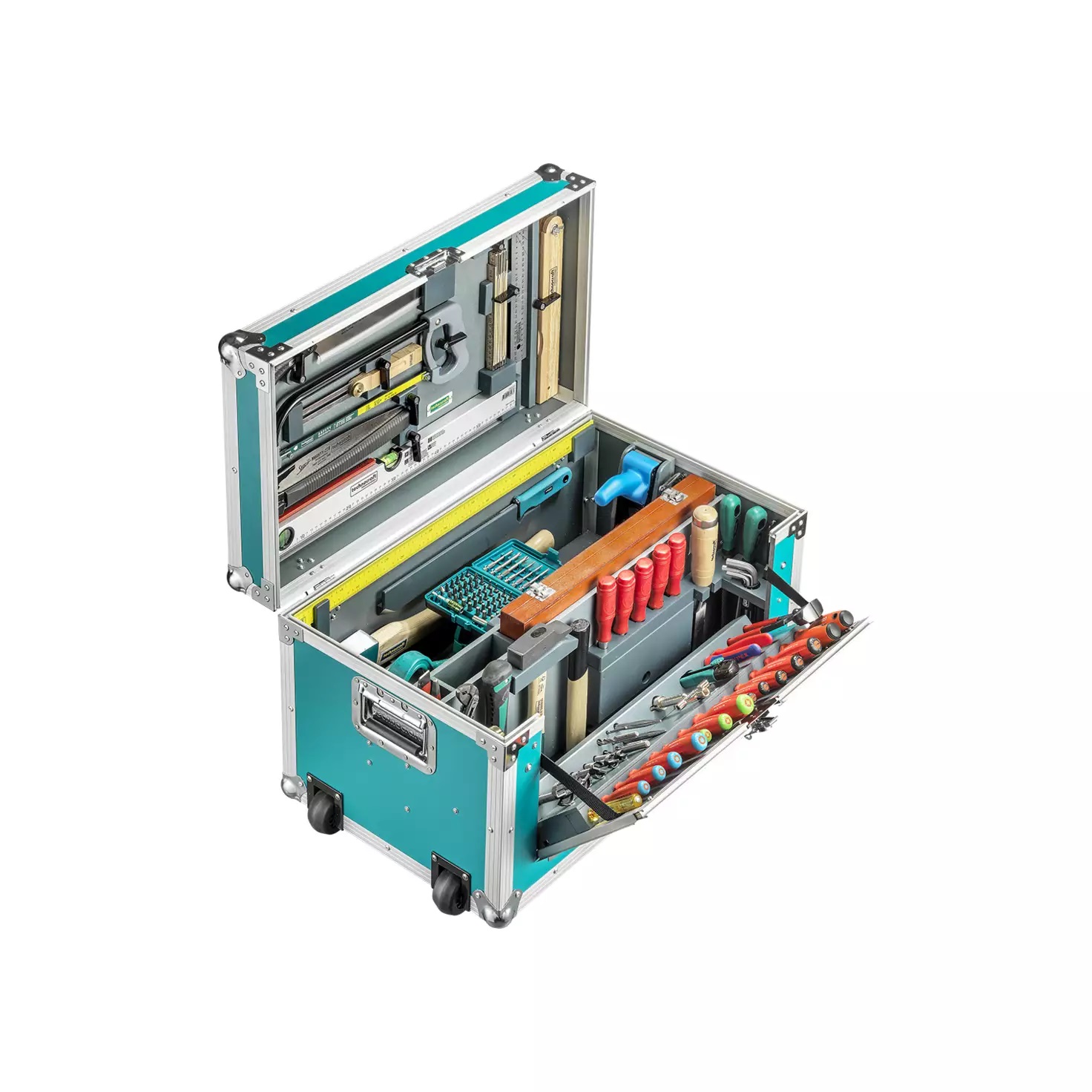 Zimmerei-Werkzeugkiste 184-tlg Pro Carpenter