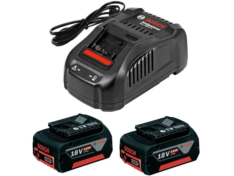 Bosch Basis-Set 18V 2x5.0Ah