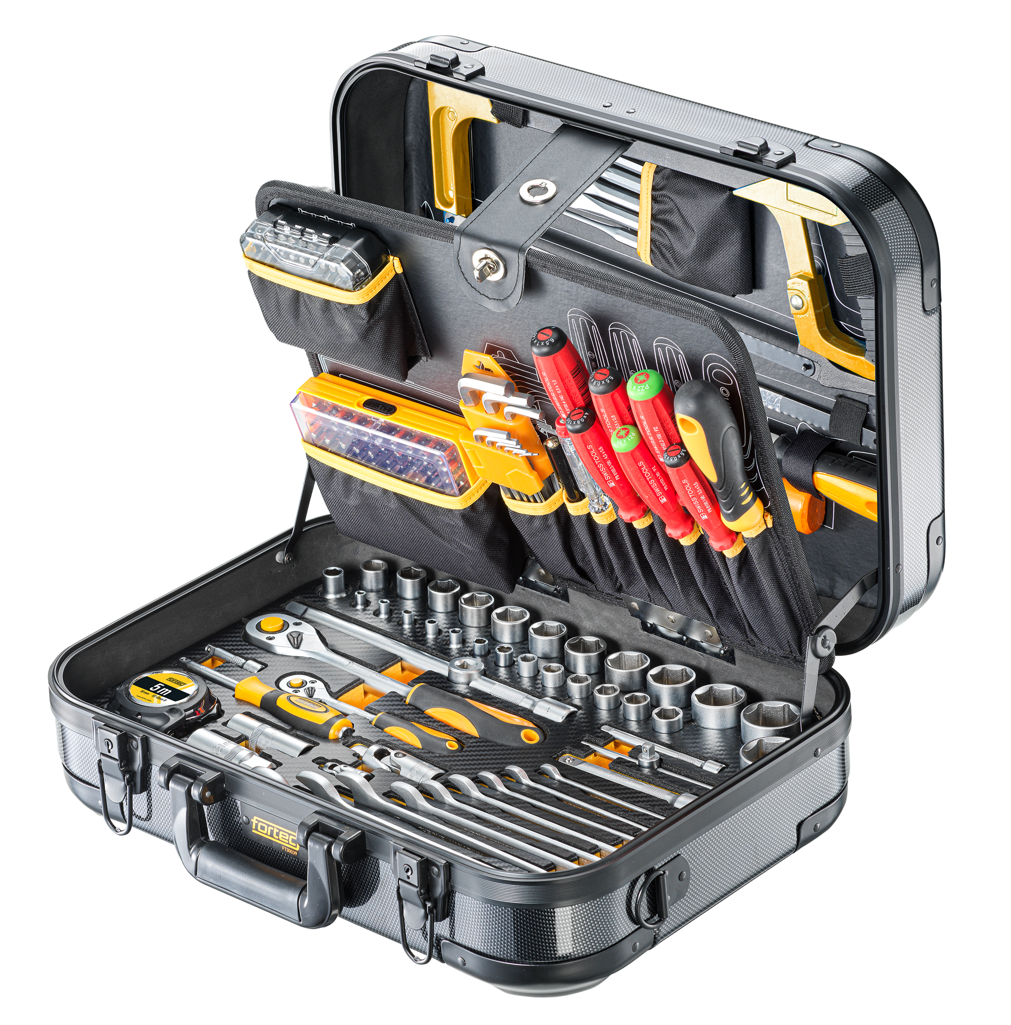 fortec® Werkzeugkoffer "ULTIMATE", 234-tlg