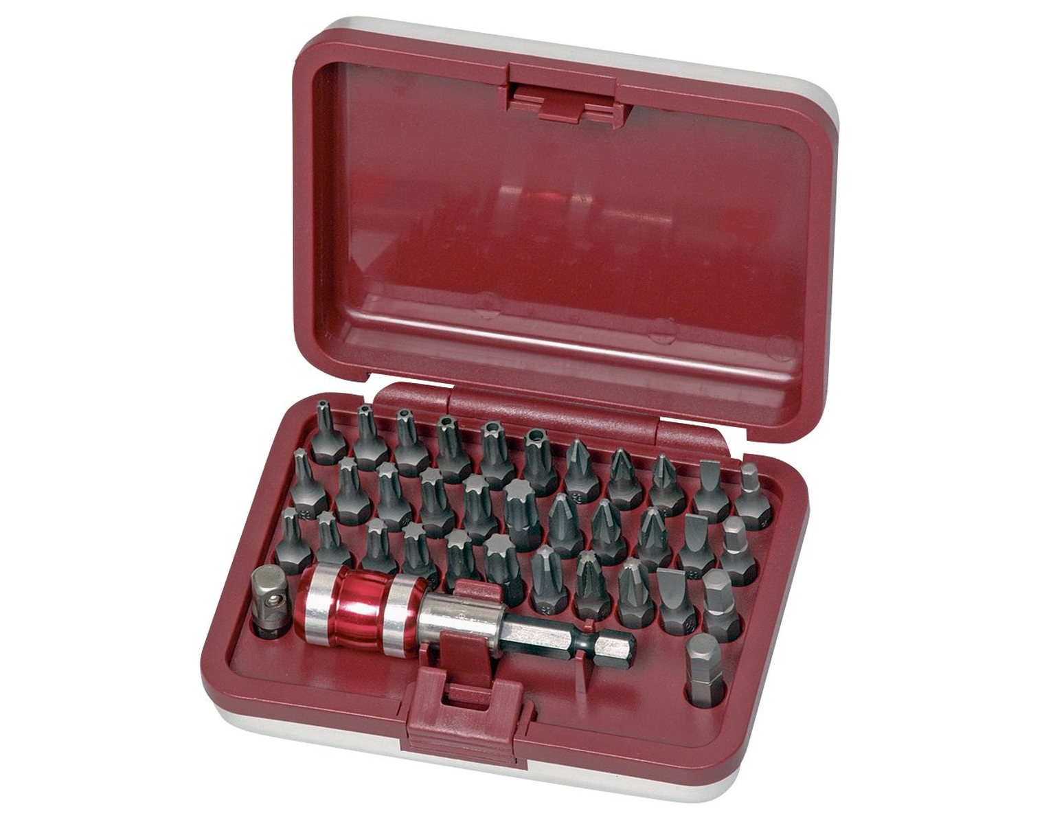 Kraftwerk Alu-Bit-Box 36-tlg.