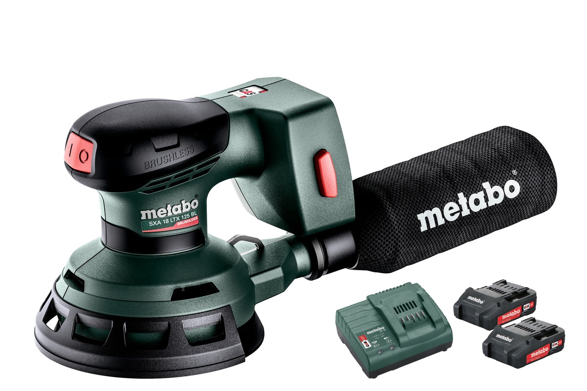Metabo Akku-Exzenterschleifer SXA 18 LTX 125 BL