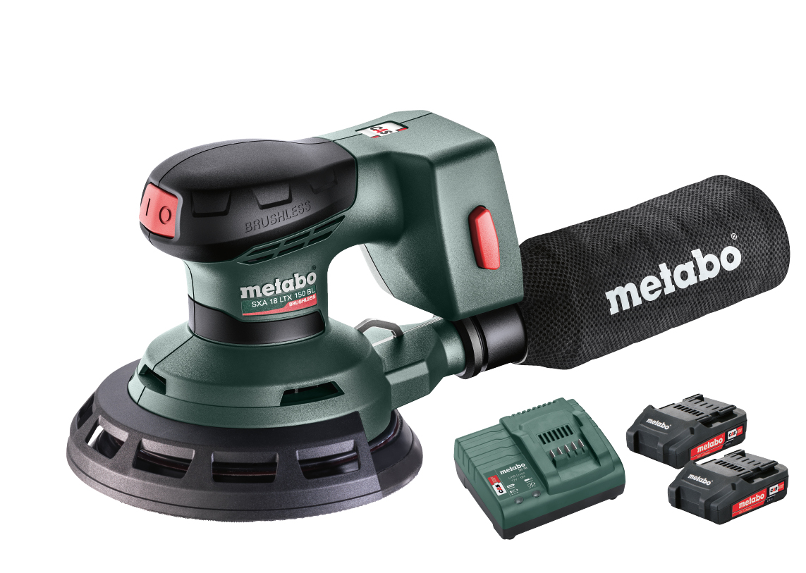 Metabo Akku-Exzenterschleifer SXA 18 LTX 150 BL