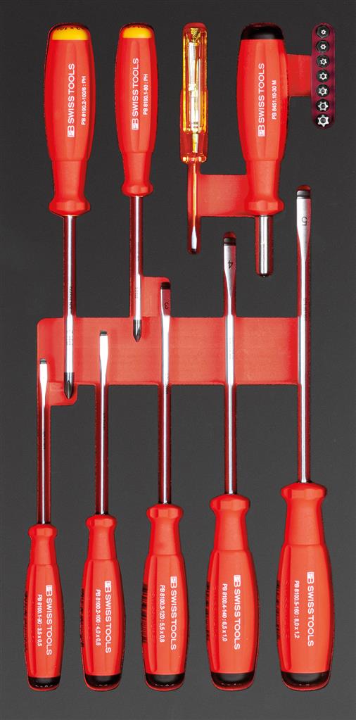 Kraftwerk Schraubendreher PB Schlitz PH 16-tlg 20x