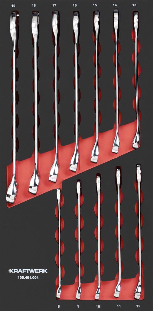 Kraftwerk Ringgabelschl.satz 12-tlg 20x40 Einlage
