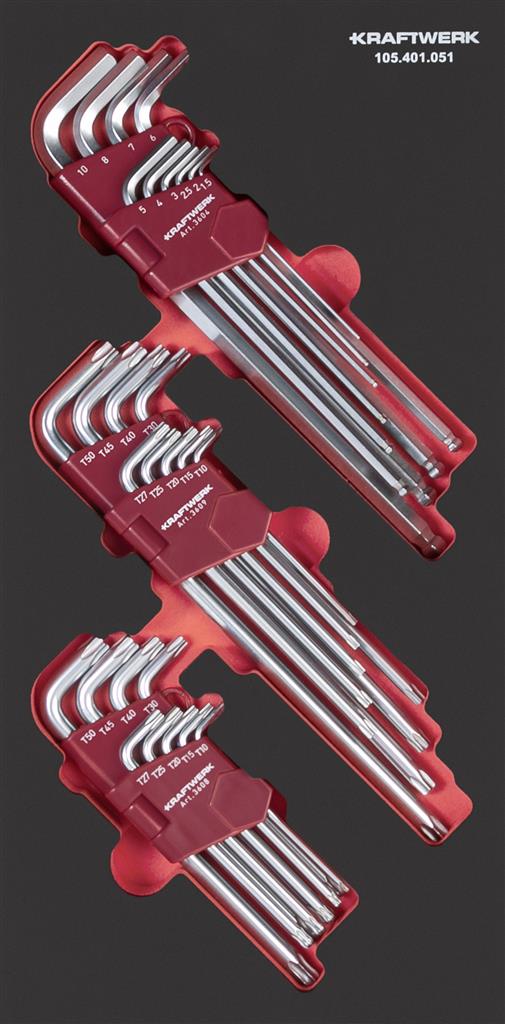 Kraftwerk I6kt-Winkelschl.satz 28-tlg 20x40 Einlag