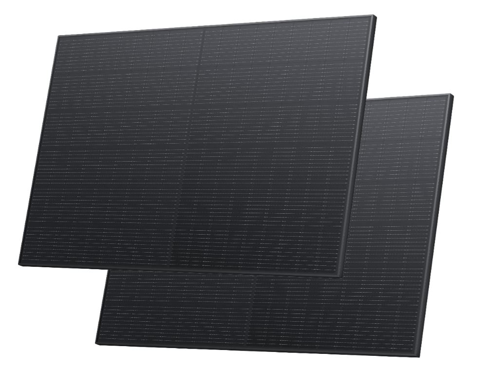 EcoFlow Mono-Solarpanel 24V, 400W Set à 2 Stk.