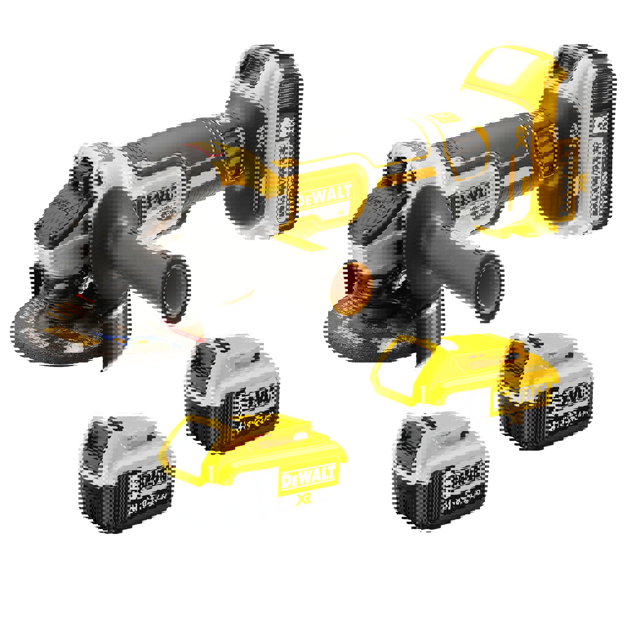 DeWalt Akku-Winkelschleifer Ø125 DCG405P3-QW