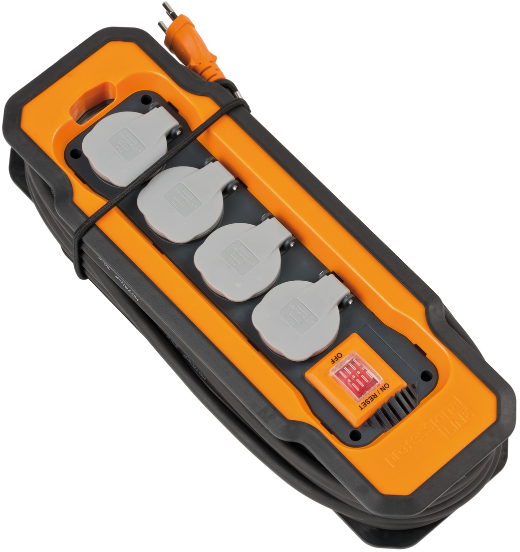 Brennenstuhl professionalLINE Steckdosenblock 4-fa