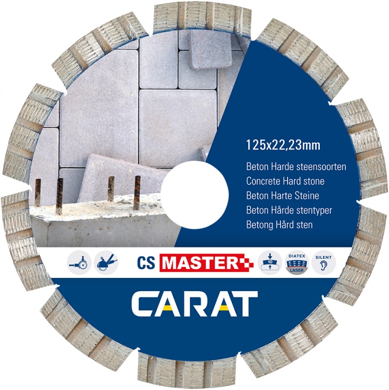 Carat Dia. Trennscheibe Beton Ã˜125 x 22,23mm (M)