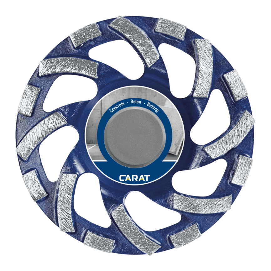 Carat Schleifteller Beton 125 x 22,23DustecÂ®