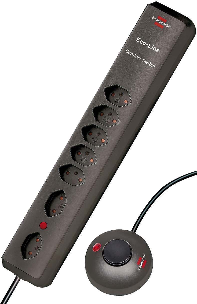 Eco-Line Comfort Switch Steckdosenleiste 7-fach