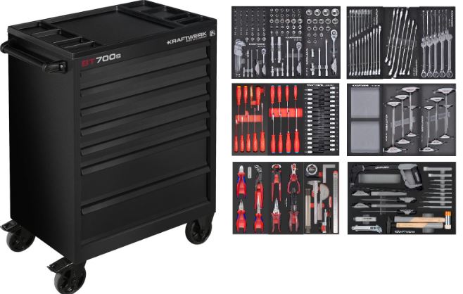 Kraftwerk Werkzeugwagen RHYNER Profi-Edition