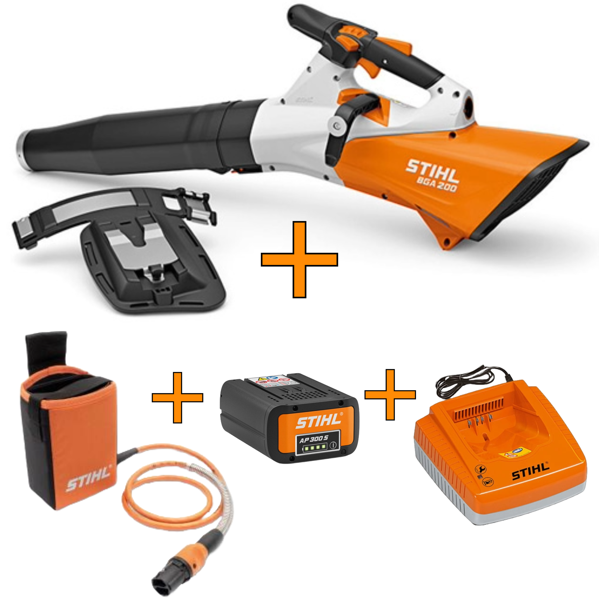 STIHL Akku-Laubbläser BGA 200 Set