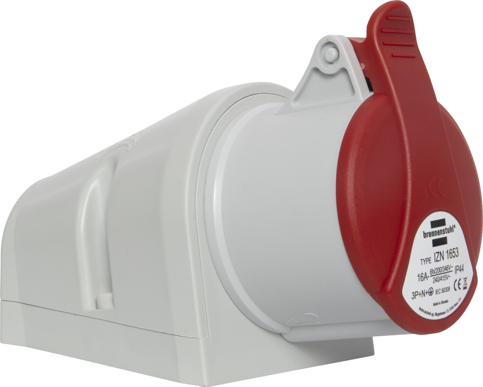 CEE-Wandsteckdose 400V/16A IP44