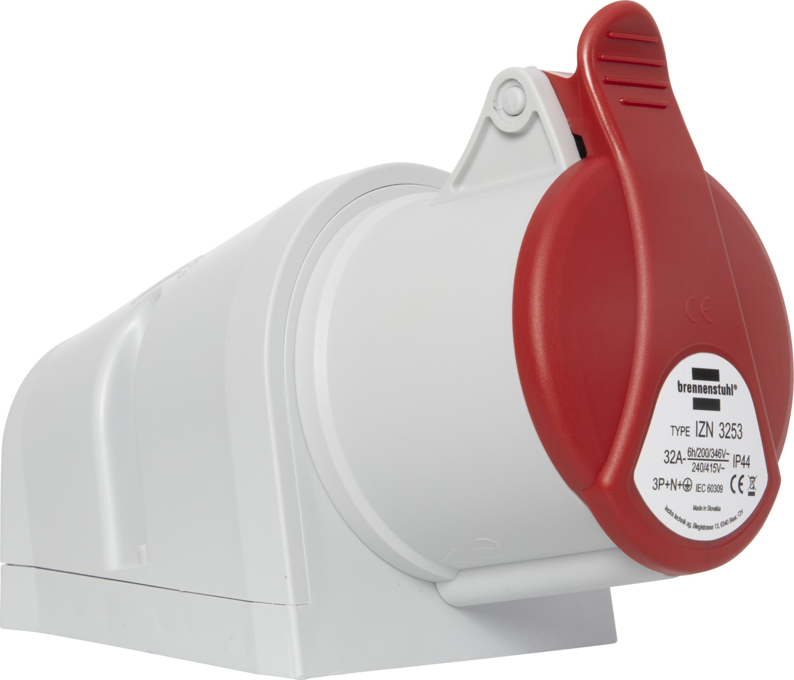 CEE-Wandsteckdose 400V/32A IP44