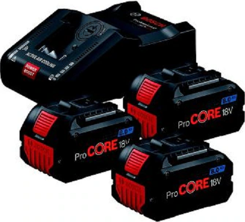 Bosch Basis-Set ProCore 18V 3x8.0Ah