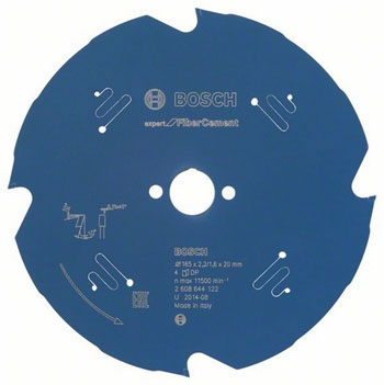 Bosch Kreissägeblatt FiberCement 165x20x2.2mm 4Z
